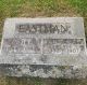 Oscar F. Eastman and Julia Spencer - Headstone