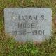 Headstone - William S Moses